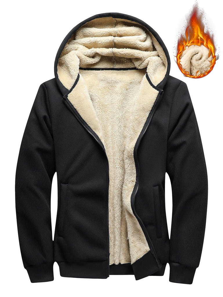 Veste À Doublure Thermique Zippé Capuche S
